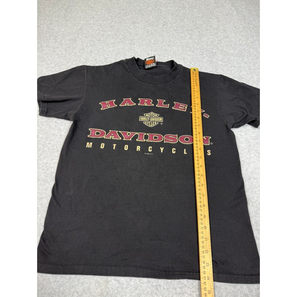Vintage 90s Harley Davidson Mens Size M Roanoke V… - image 5